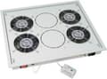 Miniatyrbilde 2 av 4: Triton Fan unit 220V/30W 2fans thermostat, Grå