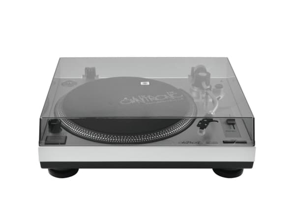 Omnitronic BD-1350, Beltedrevet DJ-platespiller, 33 1/3,45 RPM, -10 - 10%, 0,24%, Manuell, 50 dB