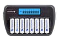Miniatyrbilde 1 av 5: NC-800 batterilader for 8 AA/AAA batterier