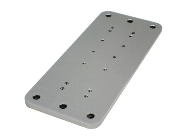Ergotron - Monteringskomponent (veggplate) - for skjerm / tastatur - aluminium - for P/N: 80-105-064