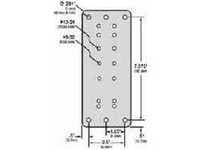 Ergotron - Monteringskomponent (veggplate) - for skjerm / tastatur - aluminium - for P/N: 80-105-064