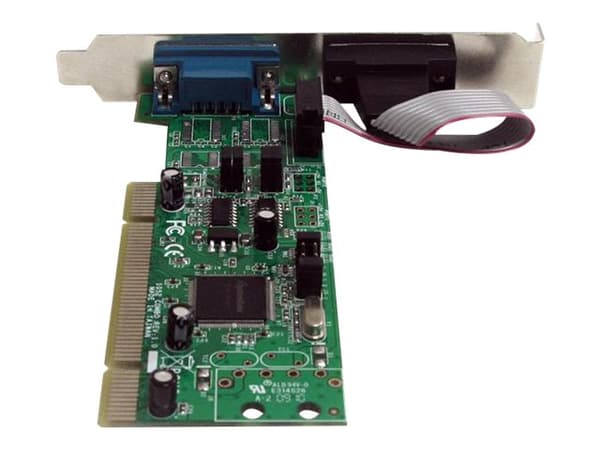 Startech.com 2-ports seriell RS422/485 PCI-grensesnittkort med 161050 UART - Seriell adapter - PCI-X - RS-422/485 x 2 (PCI2S4851050)