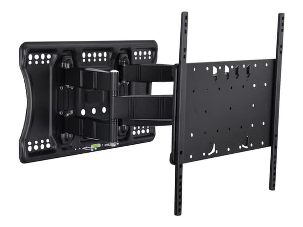 Multibrackets M VESA Super Slim Tilt & Turn Plus HD - Monteringssett (leddarm) - for flatpanel - svart - skjermstørrelse: 42"-80" - veggmonterbar Sort