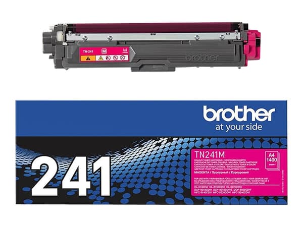 Brother TN241M - Magenta - original - tonerpatron - for Brother DCP-9015, DCP-9020, HL-3140, HL-3150, HL-3170, MFC-9140, MFC-9330, MFC-9340