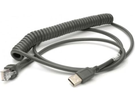 Honeywell - USB-kabel med egen strömförsörjning - USB (hane) - för Honeywell MS1690 Focus, MS3780 Fusion; VoyagerCG 9540