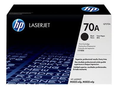 HP 70A - Svart - original - LaserJet - tonerpatron (Q7570A) - for LaserJet M5025 MFP, M5035 MFP, M5035x MFP, M5035xs MFP