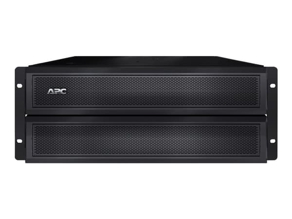 APC Smart-UPS X 120V External Battery Pack Rack/Tower - Batteriinnbygging (rackmonterbar/ekstern) - 2 x batteri - blysyre - 4U - svart - for P/N: AR1