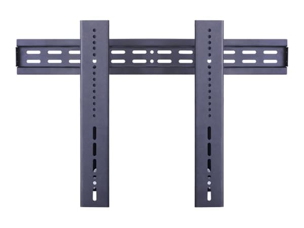 Multibrackets M Public Video Wall Mount Push - Monteringssett (uttrekksveggmontering) - for flatpanel - metall - svart og skifer - skjermstørrelse: 3
