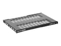 Miniatyrbild 3 av 5: StarTech.com Server Rack Shelf - 1U - Adjustable Mount Depth - Heavy Duty - Hylla för rack - svart - 1U - 19" - för P/N: RK1233BKM, RK2433BKM, RK2537