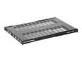 Miniatyrbild 4 av 5: StarTech.com Server Rack Shelf - 1U - Adjustable Mount Depth - Heavy Duty - Hylla för rack - svart - 1U - 19" - för P/N: RK1233BKM, RK2433BKM, RK2537