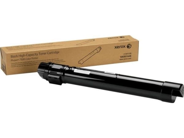 Xerox - Høykapasitets - svart - original - tonerpatron - for Phaser 7500DN, 7500DNZ, 7500DT, 7500DX, 7500N