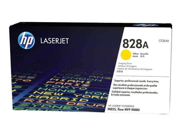 HP 828A, HP LaserJet Enterprise Flow M830, M880 HP LaserJet Enterprise M855 HP LaserJet Flow M880 HP..., 1 kpl, 30000 sivua, Lasertulostus, Keltainen