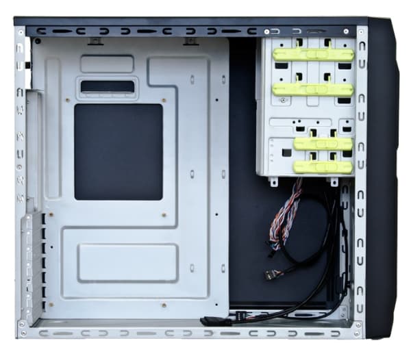 Chieftec LIBRA Series LG-01B - Tower - ATX - ingen strømforsyning (ATX12V 2.3/ PS/2) - svart - USB/lyd