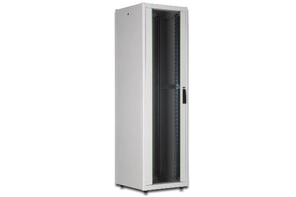 DIGITUS Professional Dynamic Basic Series DN-19 22U-6/6-D - Rack skåp - ljusgrå, RAL 7035 - 22U - 19"