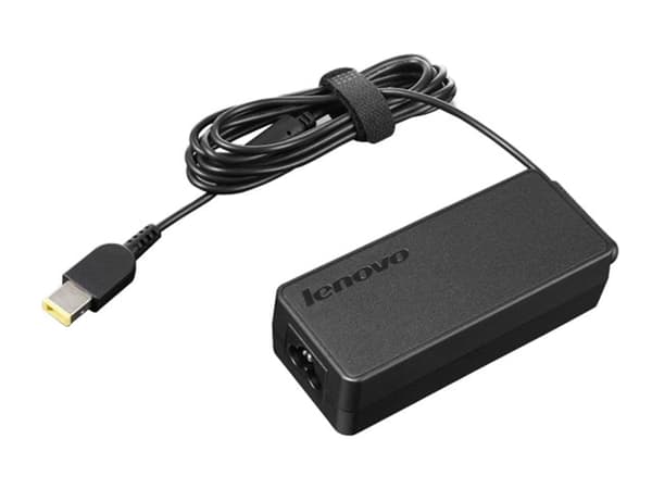 Lenovo Tiny 65W AC Adapter (Slim Tip) - Strømadapter - 65 watt - Europa - for ThinkBook 14 G2 ITL; ThinkCentre M90; ThinkEdge SE30; V30a-22IML AIO; V Sort