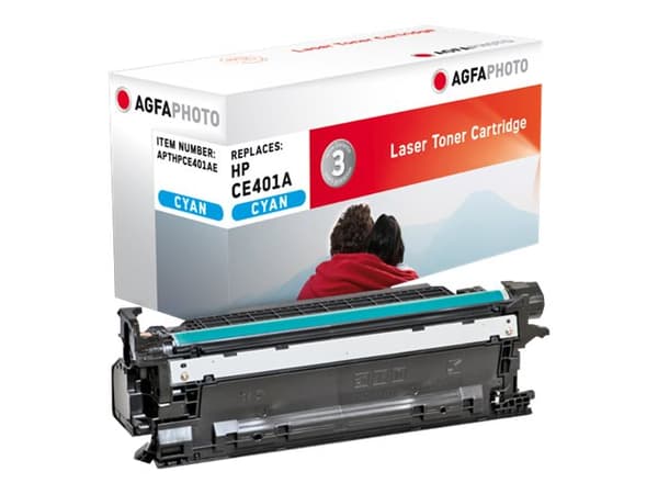 AgfaPhoto CE401A, 6000 sivua, Syaani, 1 kpl