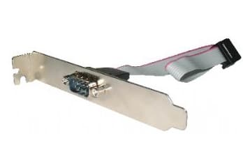 Cablexpert - Seriell panel - DB-9 (hane) till 10 pin IDC (hane) - 25 cm