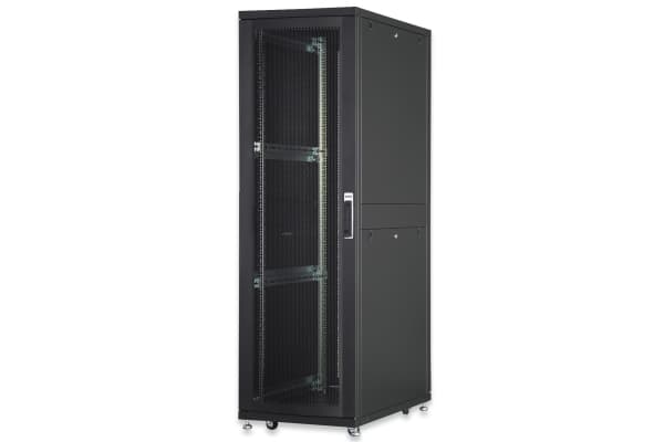 Digitus Unique DN-19 SRV-42U-B-1 - Rack skåp - svart, RAL 9005 - 42U - 19"