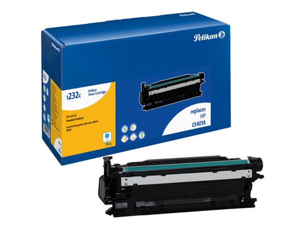 Pelikan 1232 - Cyan - kompatibel - tonerpatron (alternativ for: HP 507A) - for HP Color LaserJet Enterprise MFP M575; LaserJet Enterprise Flow MFP M5