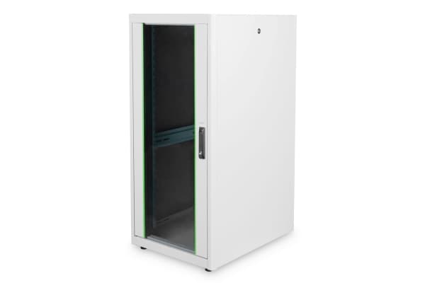 DIGITUS Professional Dynamic Basic Series DN-19 26U-6/8-D - Rack skap - lysegrå, RAL 7035 - 26U - 19"
