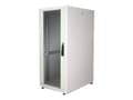 Miniatyrbilde 1 av 5: DIGITUS Professional Dynamic Basic Series DN-19 26U-6/8-D - Rack skap - lysegrå, RAL 7035 - 26U - 19"