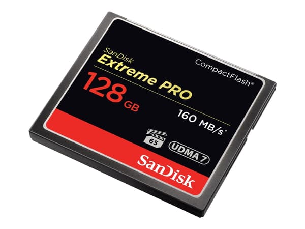 SanDisk Extreme Pro - Flash-minneskort - 128 GB - CompactFlash