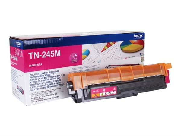 Brother TN-245M, 2200 sider, Fiolblå, 1 stykker