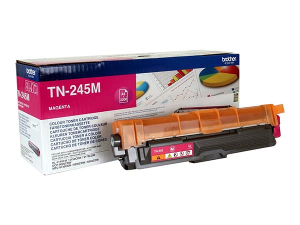 Brother TN-245M, 2200 sider, Fiolblå, 1 stykker