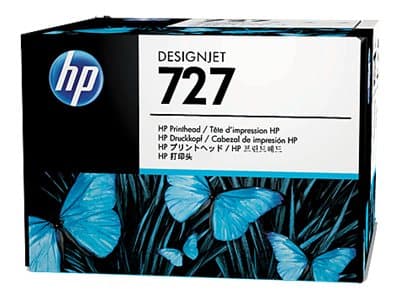 HP 727 - Matt svart, fotosort, cyan, magenta, gul, grå - skriverhode - for DesignJet T1500, T1530, T2500, T2530, T920, T930