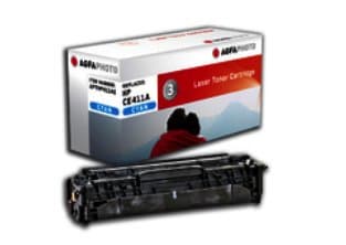 AgfaPhoto - Cyan - kompatibel - tonerpatron (alternativ for: HP 305A, HP CE411A) - for HP LaserJet Pro 300 M351, 400 M451, MFP M375, MFP M475