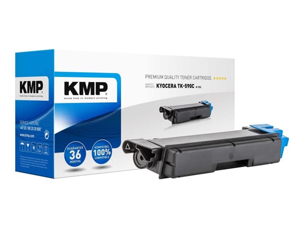 KMP K-T53 - Cyan - kompatibel - tonerkassett - for Kyocera FS-C2026, FS-C2126; ECOSYS M6023, M6026, M6526, P6026; FS-C5250