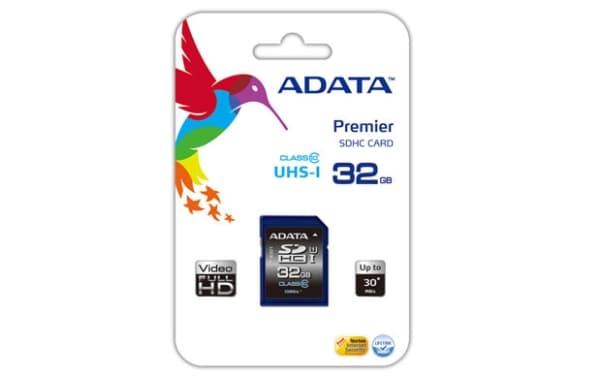 ADATA Premier - Flashminnekort - 32 GB - UHS Class 1 / Class10 - SDHC UHS-I