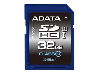 ADATA Premier - Flashminnekort - 32 GB - UHS Class 1 / Class10 - SDHC UHS-I