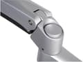 Miniatyrbilde 5 av 5: SilverStone ARM Two ARM22SC - Monteringssett (skrivebordsklemmemontering, stang, 2 leddarmer, 2 grensesnittsplater) - for 2 LCD-skjermer - plastikk,
