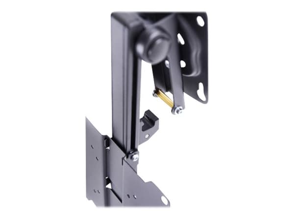 Multibrackets M VESA Flip Down - Monteringssats (monteringsplatta, monteringsarm) - för LCD-display - svart - skärmstorlek: 15"-37" - takmonterbar, b