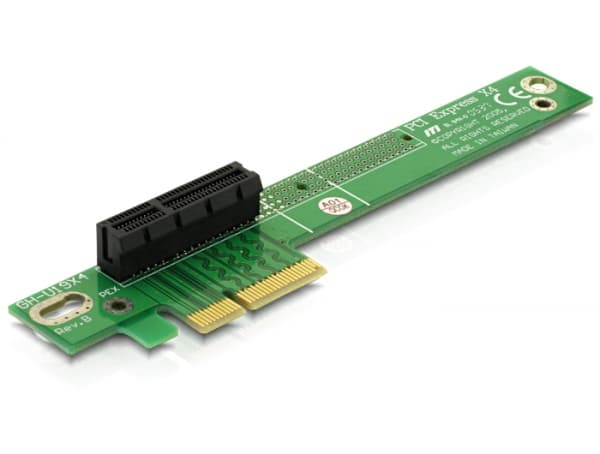 Delock Riser Card PCI Express x4 Angled 90° Left insertion - Stigekort