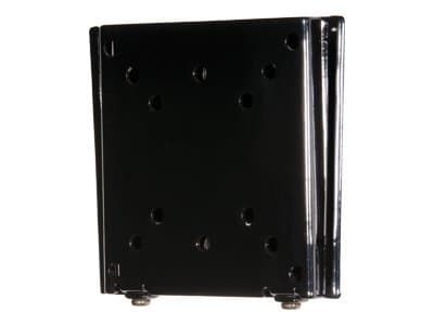 Peerless PARAMOUNT Universal Flat Wall Mount PF630 - Monteringssett (veggplate, monteringsadapter) - for LCD-TV - glanssvart - skjermstørrelse: 10"-2 Sort