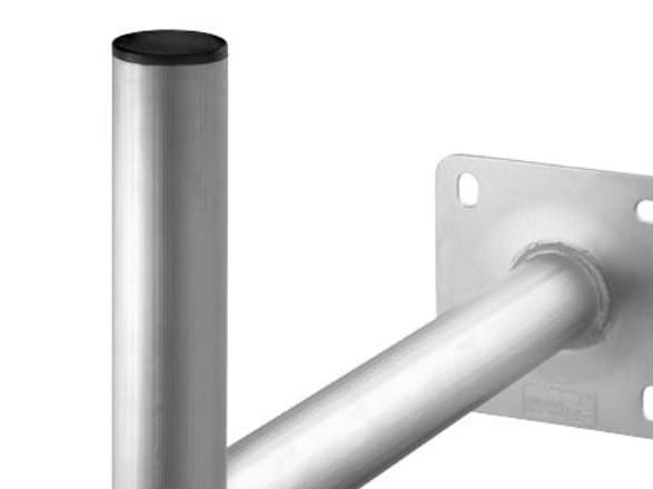 Goobay SAT WH 450, Alu, Aluminium, 150 mm, 450 mm