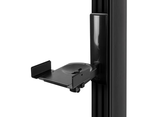 B-Tech BT77, Væg, 25 kg, Sort, -10 - 10°, 360°, 260,4 mm, 1-pair