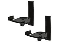 B-Tech BT77, Væg, 25 kg, Sort, -10 - 10°, 360°, 260,4 mm, 1-pair