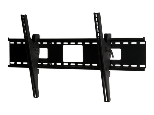 Peerless SmartMount Universal Tilt Wall Mount ST670P - Monteringssett (veggplate, tippebrakett) - for flatpanel - svart - skjermstørrelse: 49"-90" - Sort