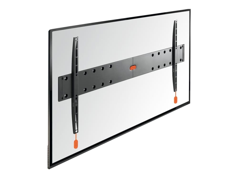 Vogel's BASE 05 L - Monteringssats (väggfäste, väggkontakter, skruvar) - för platt panel - svart - skärmstorlek: 40"-80" - väggmonterbar