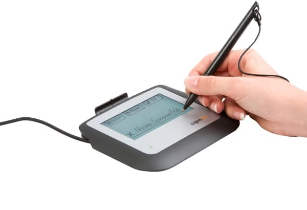 signotec Pad Sigma Signature Pad with Backlight - Signaturterminal m/ LCD display - 9.5 x 4.7 cm - kablet - USB
