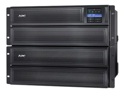 APC Smart-UPS X 3000 Rack/Tower LCD - UPS (rackmonterbar/ekstern) - AC 230 V - 2700 watt - 3000 VA - RS-232, USB - utgangskontakter: 12 - 4U - svart