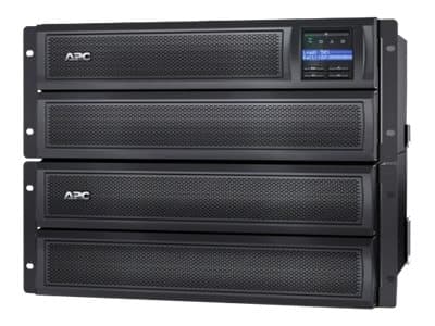 APC Smart-UPS X 3000 Rack/Tower LCD - UPS (rackmonterbar/ekstern) - AC 230 V - 2700 watt - 3000 VA - Ethernet 10/100, RS-232, USB - utgangskontakter: