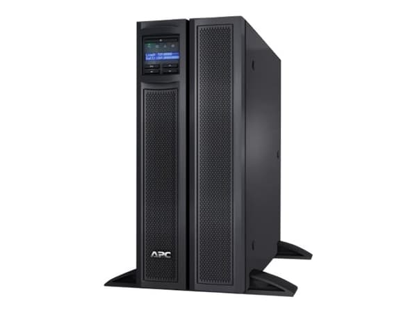 APC Smart-UPS X 3000 Rack/Tower LCD - UPS (rackmonterbar/ekstern) - AC 230 V - 2700 watt - 3000 VA - Ethernet 10/100, RS-232, USB - utgangskontakter: