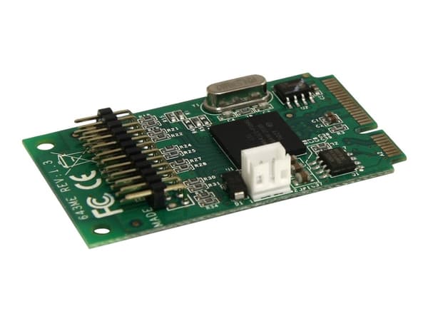 StarTech.com 3 Port 2b 1a 1394 Mini PCI Express FireWire Card Adapter - FireWire adapter - PCIe Mini Card - FireWire 800 - 2 ports + 1 x FireWire - M