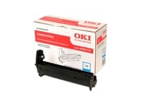 OKI - Cyan - original - trommelsett - for C5550 MFP, 5800dn, 5800Ldn, 5800n, 5900cdtn, 5900dn, 5900dtn, 5900n