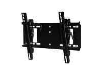 Peerless PARAMOUNT Universal Tilt Wall Mount PT640 - Monteringssett (festeanordninger, tippeveggplate) - for LCD-skjerm - smeltet epoksy - glanssvart
