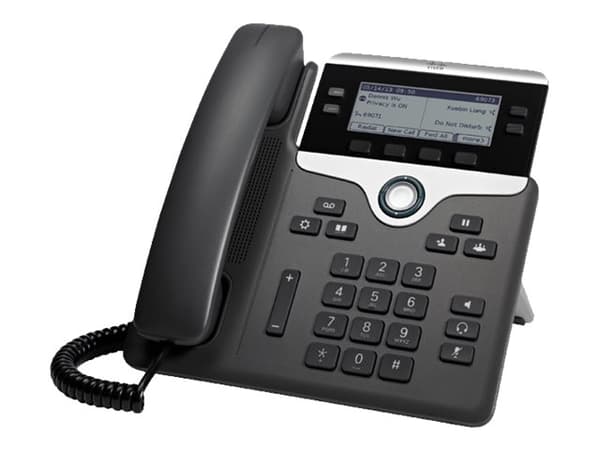 Cisco IP-telefon 7841 - VoIP-telefon - SIP, SRTP - 4 linjer